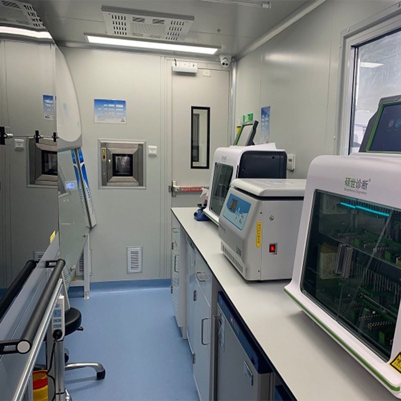 accembly container mobile lab